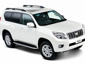 Toyota Prado 7 seater four wheel drive rental car